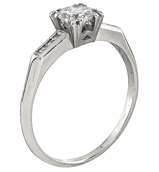 1920s 0.50ct Diamond Engagement Ring