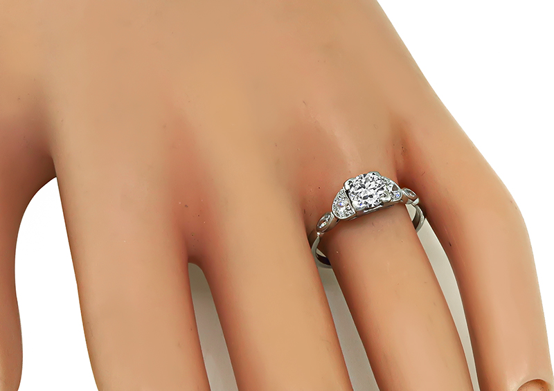 Estate 0.60ct Diamond Engagement Ring