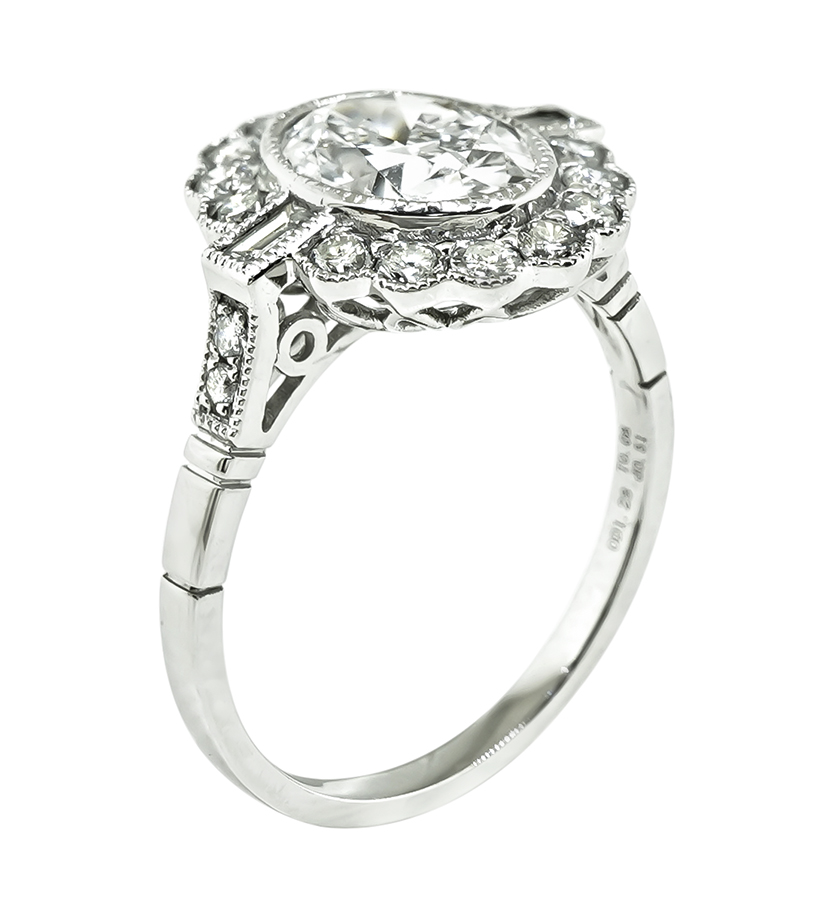 Estate 1.25ct Diamond Engagement Ring