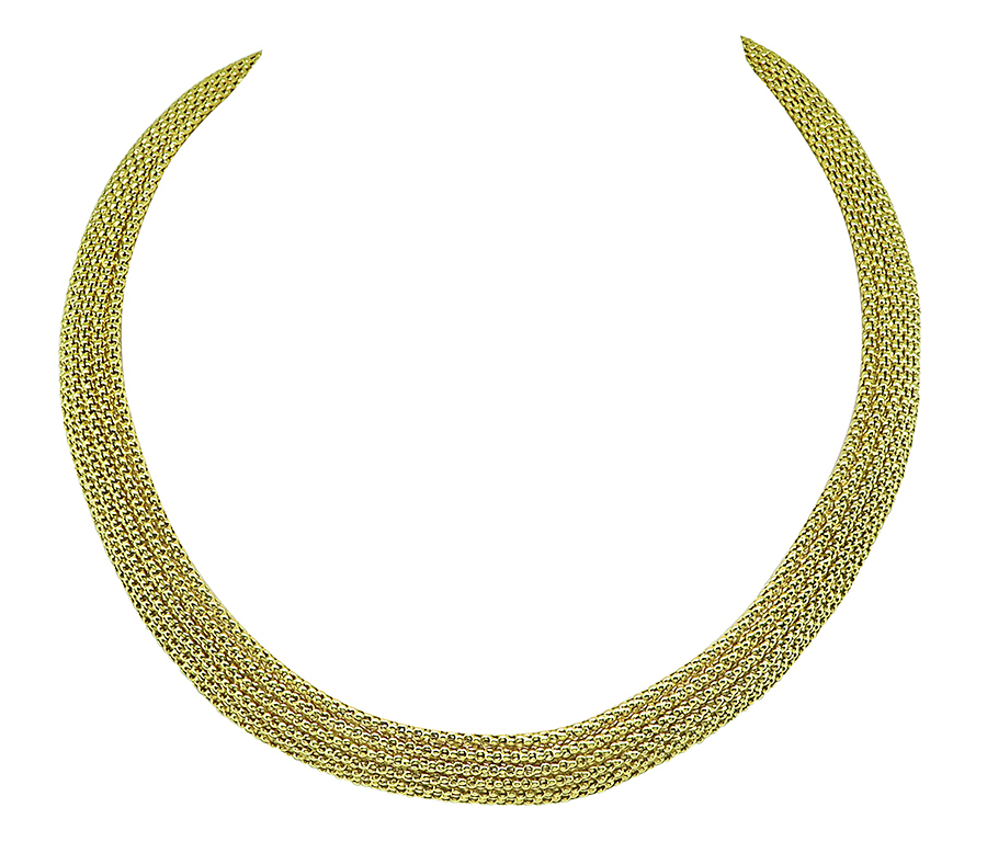 Estate Yellow Gold Necklace
