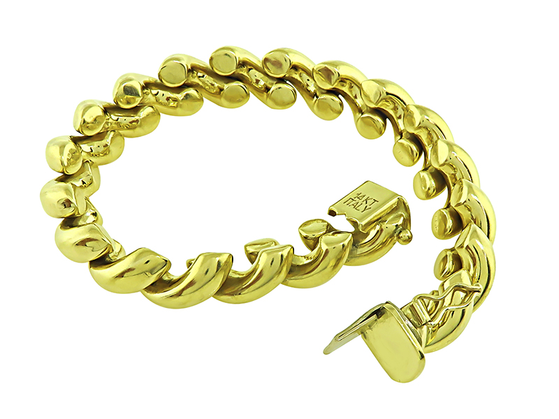 Estate San Marco Style Gold Bracelet