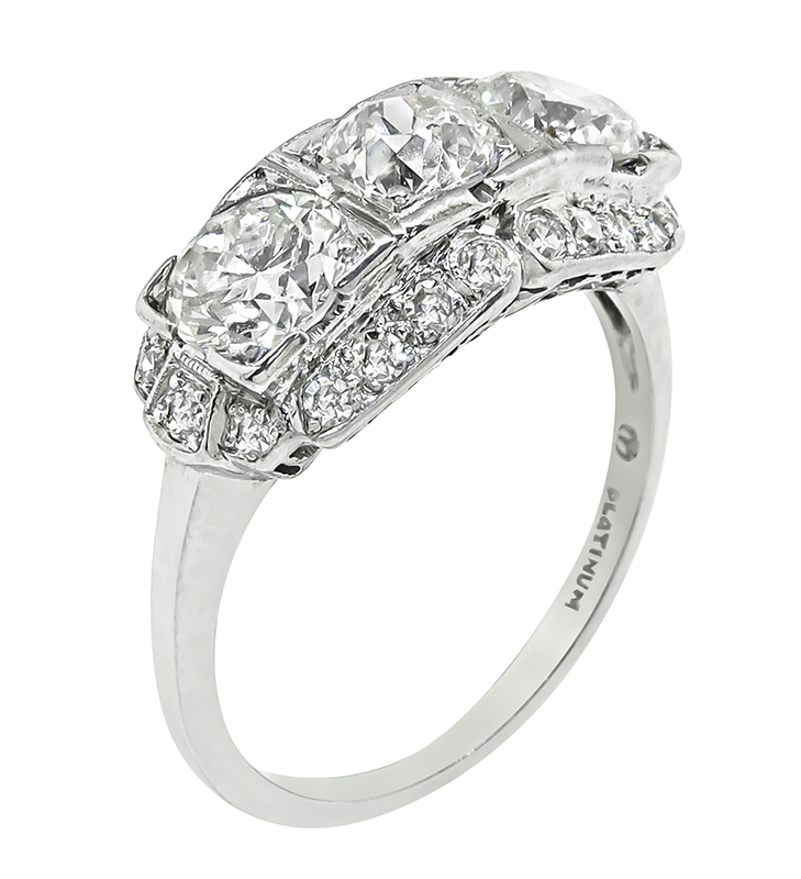 diamond Platinum Ring