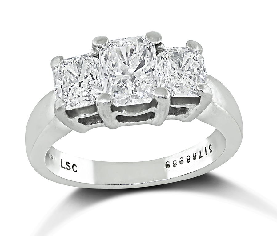 Estate 2.06ct Diamond Anniversary Ring