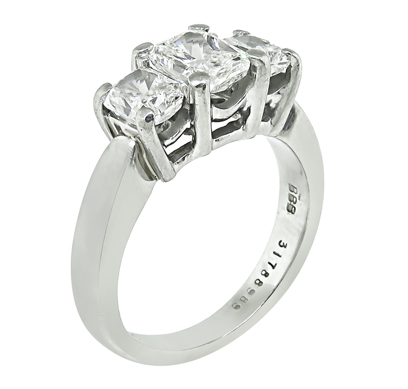 Estate 2.06ct Diamond Anniversary Ring