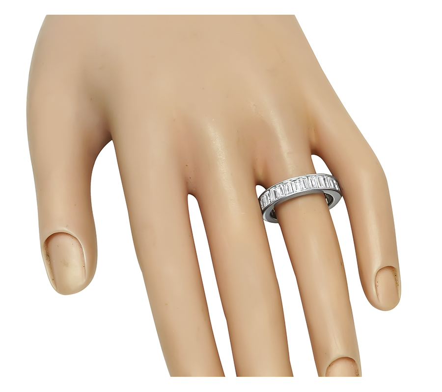 Estate 2.40ct Diamond Eternity Band