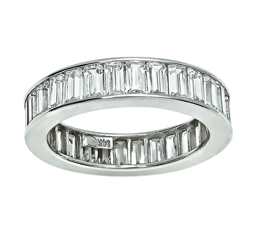 Estate 2.40ct Diamond Eternity Band