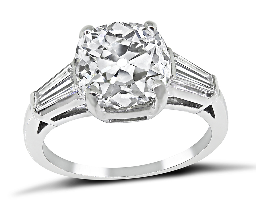 Estate 2.53ct Diamond Engagement Ring