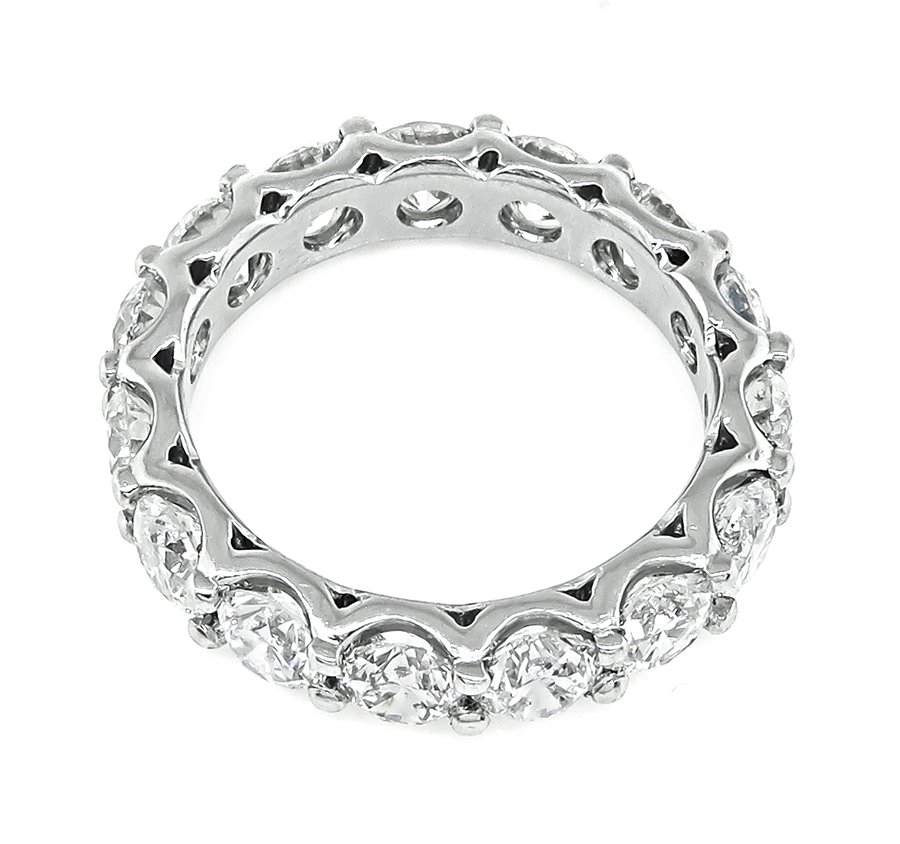 Estate 4.50ct Diamond Eternity Wedding Band