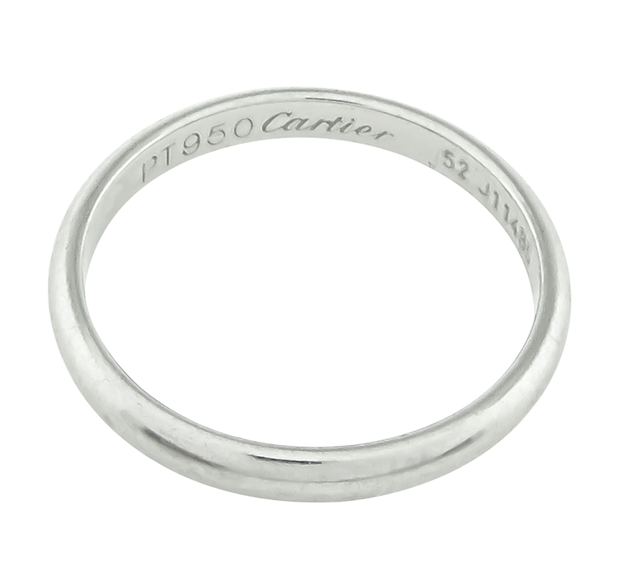 Estate Cartier Wedding Band