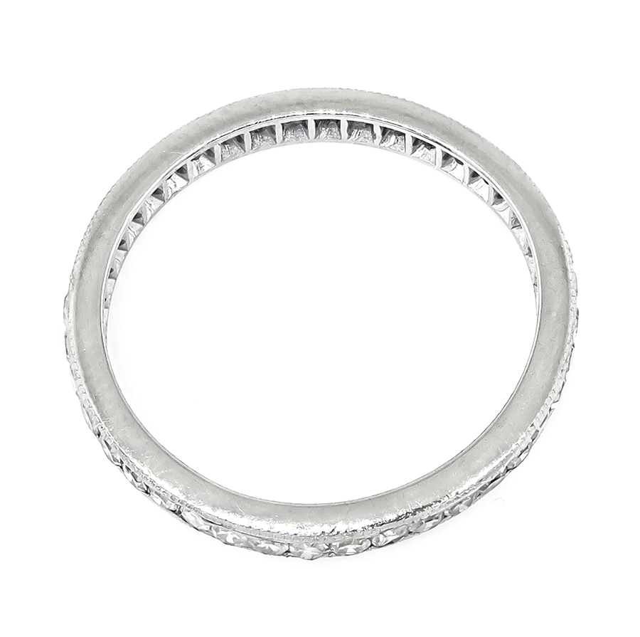 Estate 1.20ct Diamond Eternity Wedding Band