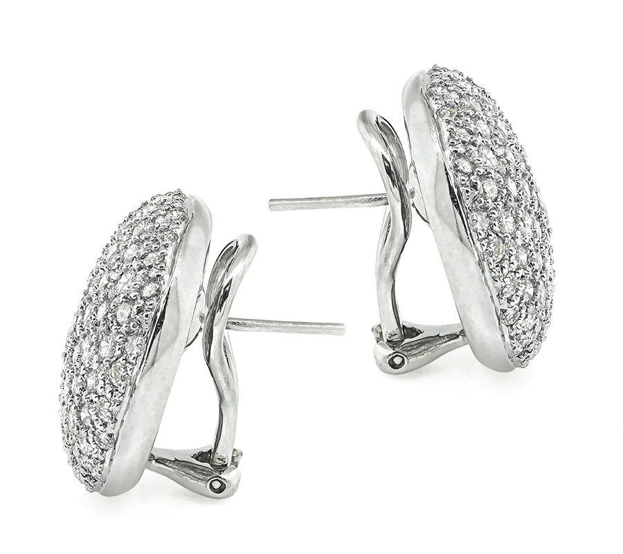 Estate 6.00ct Diamond Earrings