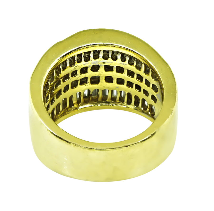 Estate 2.80ct Diamond Gold Ring