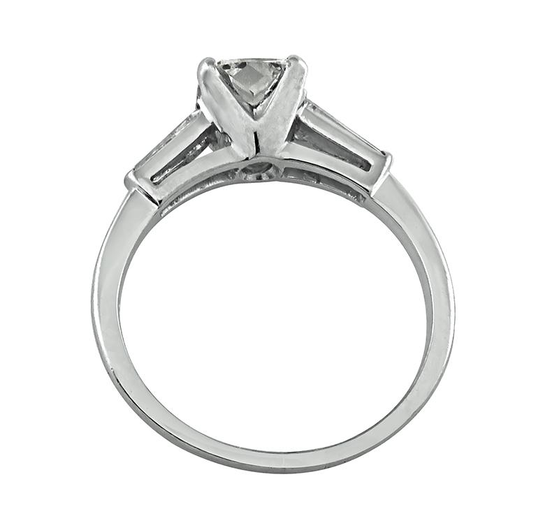 Estate GIA Certified 1.50ct Diamond Engagement Ring