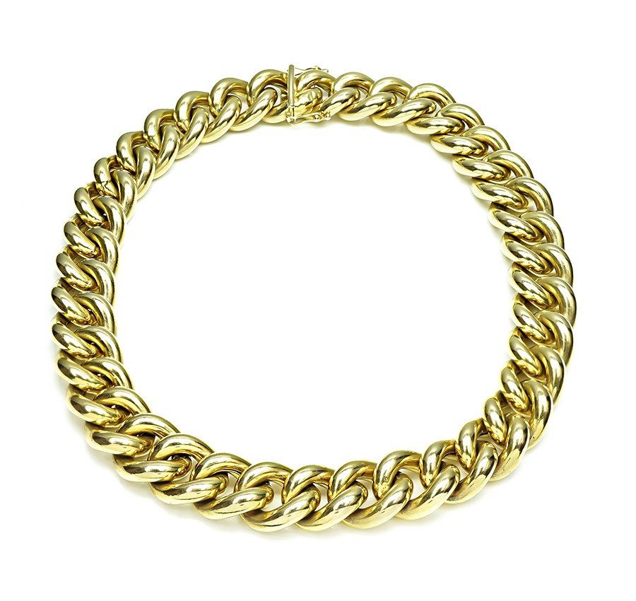 Estate Gold Chain Necklace