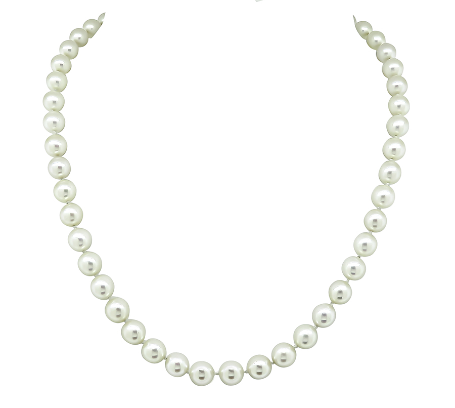 1960s Mikimoto Pearl Necklace