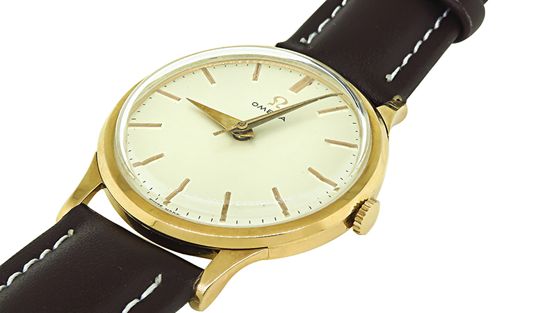1940s Pink Gold Omega Watch