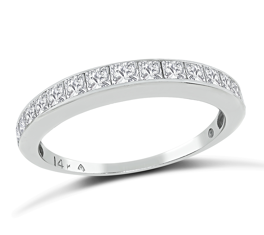 Estate 0.75ct Diamond Wedding Band