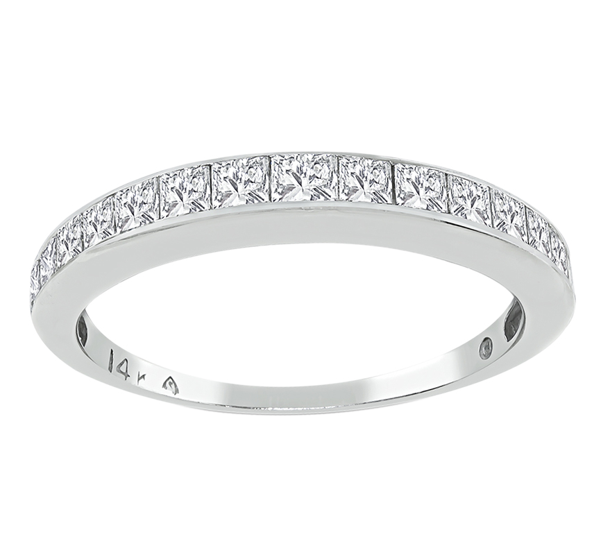 Estate 0.75ct Diamond Wedding Band