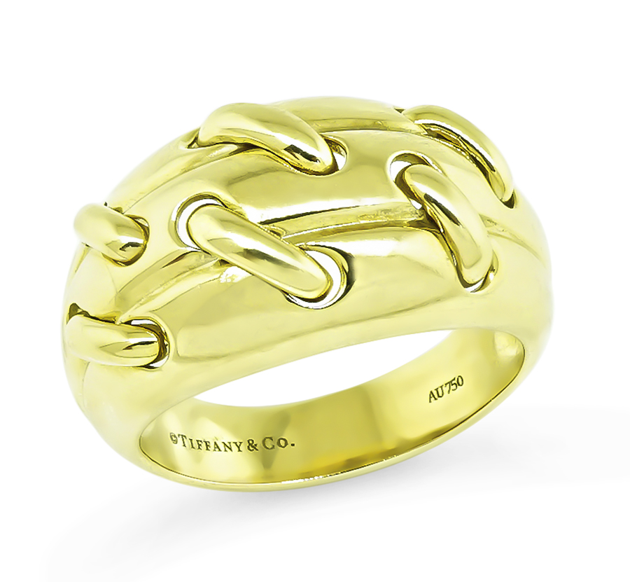 Estate Tiffany & Co Gold Ring