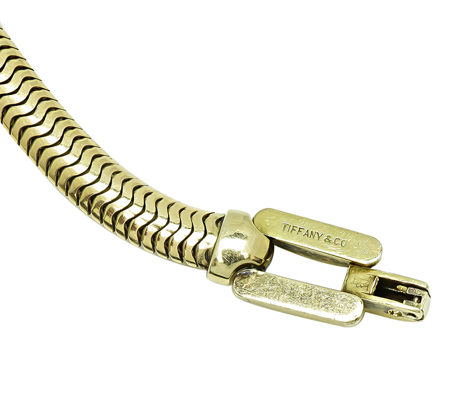 Estate Tiffany & Co. Gold Necklace