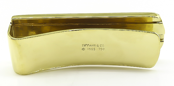 Estate 1995 Tiffany & Co. Gold Money Clip