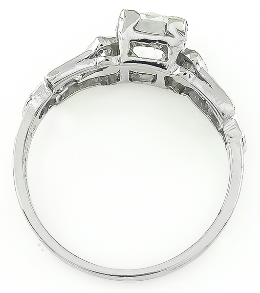 Vintage 1.17ct Diamond Engagement Ring