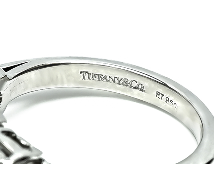 Vintage Tiffany & Co GIA 4.03cttw Diamond Engagement Ring 