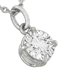 0.72ct diamond pendant photo 1