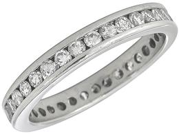 0.90ct Diamond Eternity Wedding Band photo 1