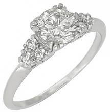 0.94ct Diamond Engagement Ring