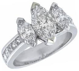 1.71ct marquise diamond ring photo 1