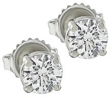 1.24ct Diamond Stud Earrings Photo 1