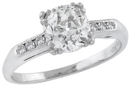 1.26ct diamond engagement ring photo 1