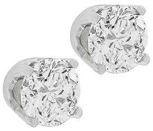 1.58ct diamond stud earrings photo 1