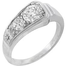 diamond 14k white gold ring 1