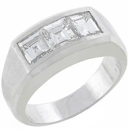 diamond 14k white gold anniversary ring 1