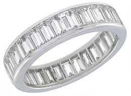 2.40ct diamond eternity wedding band photo 1