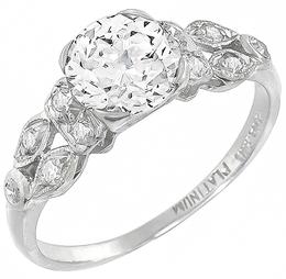 1.11ct Antique Engagement Ring