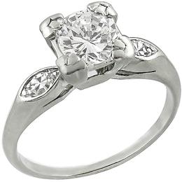 Estate 0.70ct Diamond Engagement Ring 