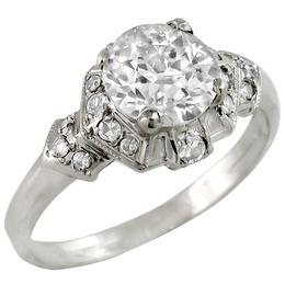  platinum engagement ring 1