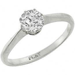 diamond platinum engagement ring 1