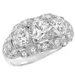 diamond platinum anniversary ring 1