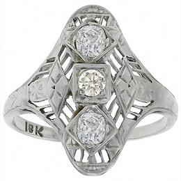  diamond platinum ring 1