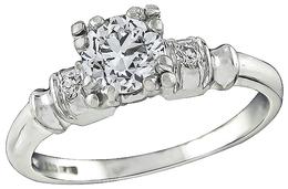 Estate 0.55ct Diamond Engagement Ring