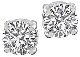 Estate 0.80ct Diamond Stud Earrings