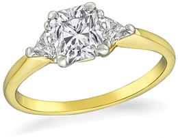 Estate 0.85ct Diamond Engagement Ring