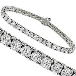 Diamond Gold Tennis Bracelet