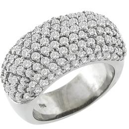 18k white gold diamond ring 1