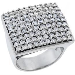 diamond 18k white gold ring 1