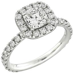 diamond platinum engagement ring 1